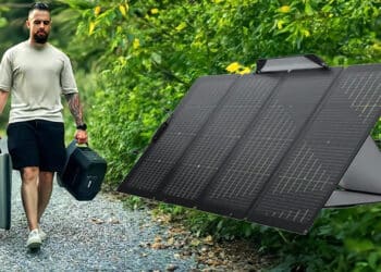 EcoFlow 220W Bifacial Portable Solar Panel