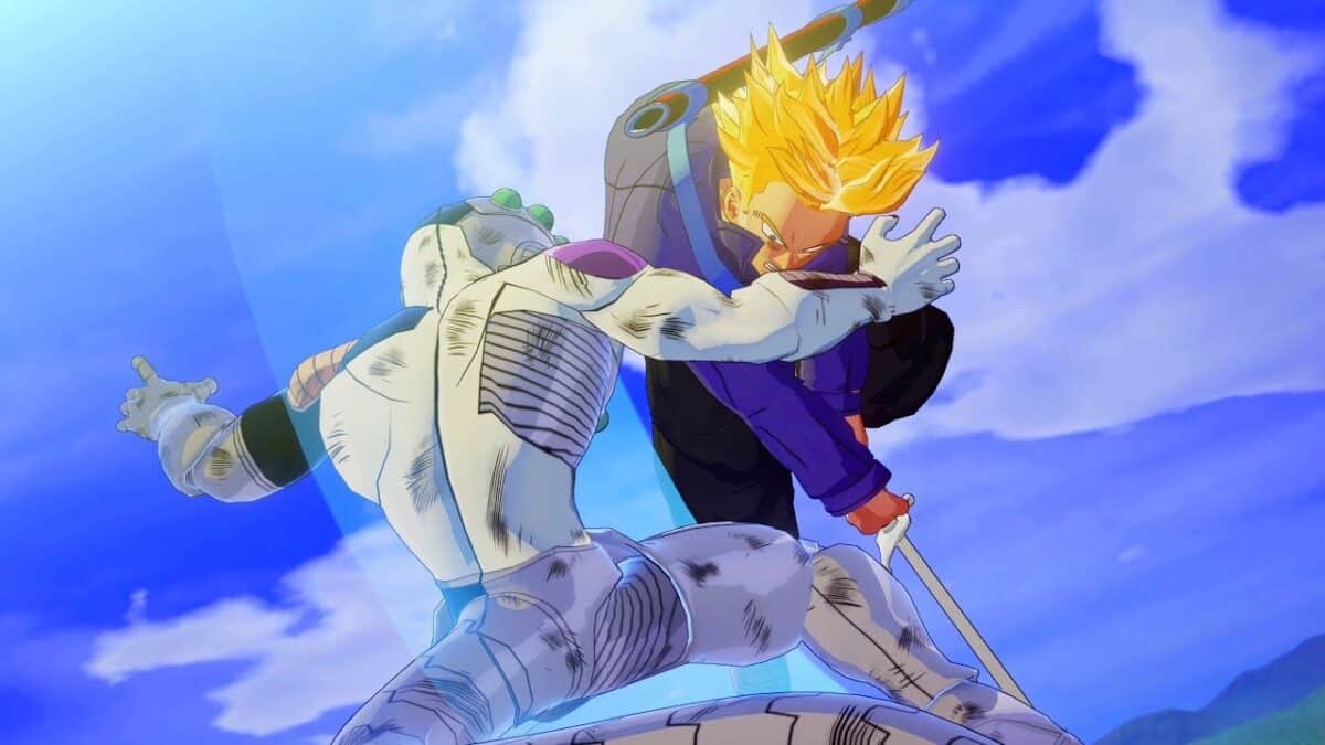 Future Trunks vs Mecha Frieza and King Cold