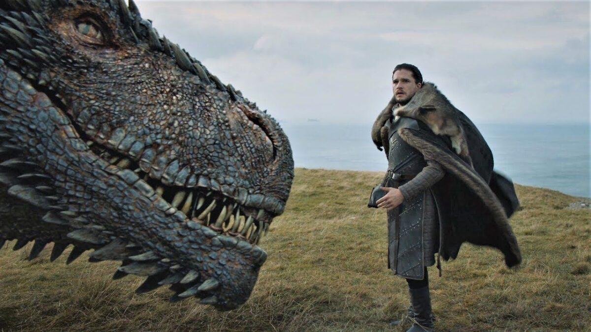 jon snow drogon