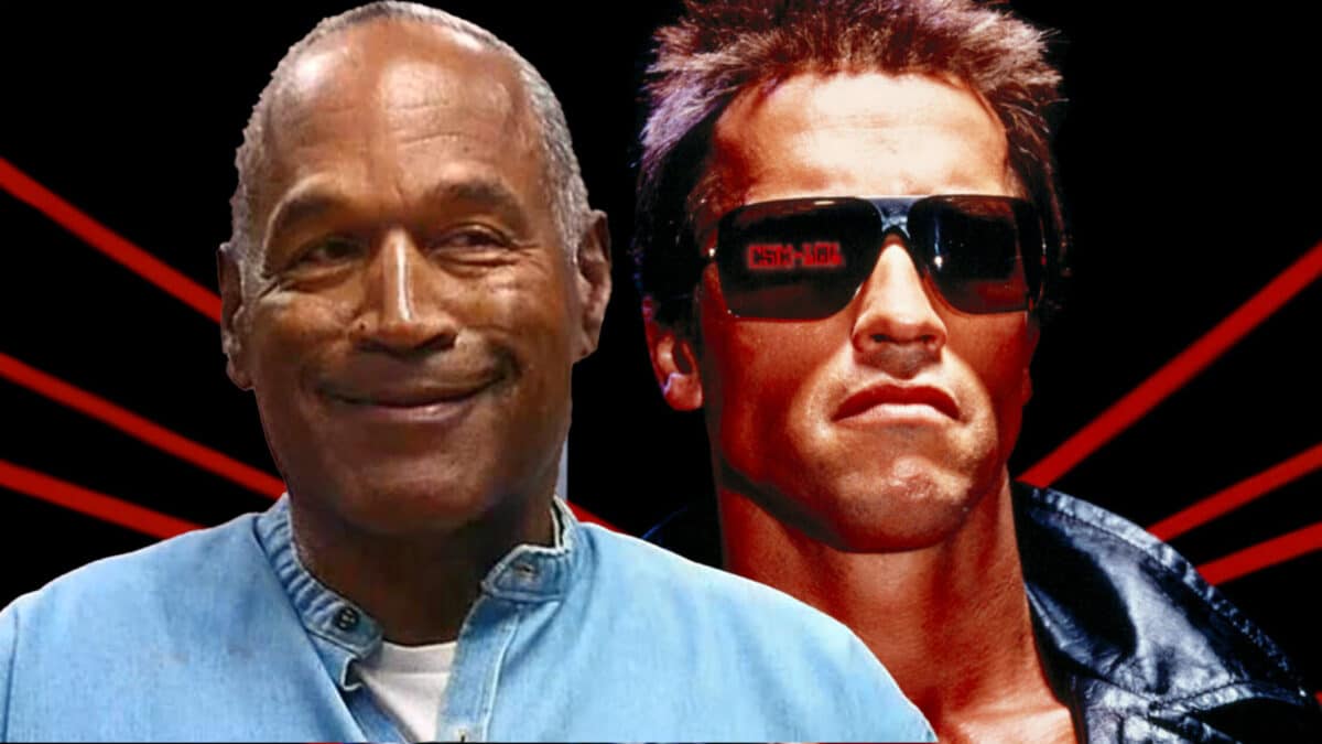 OJ Simpson The Terminator Arnold Schwarzenegger