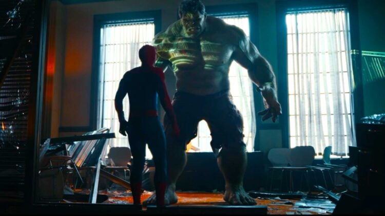 hulk size height spider-man brand new day