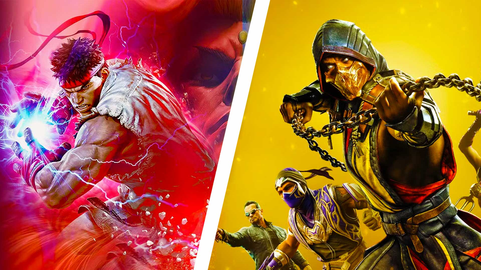 mortal kombat vs street fighter