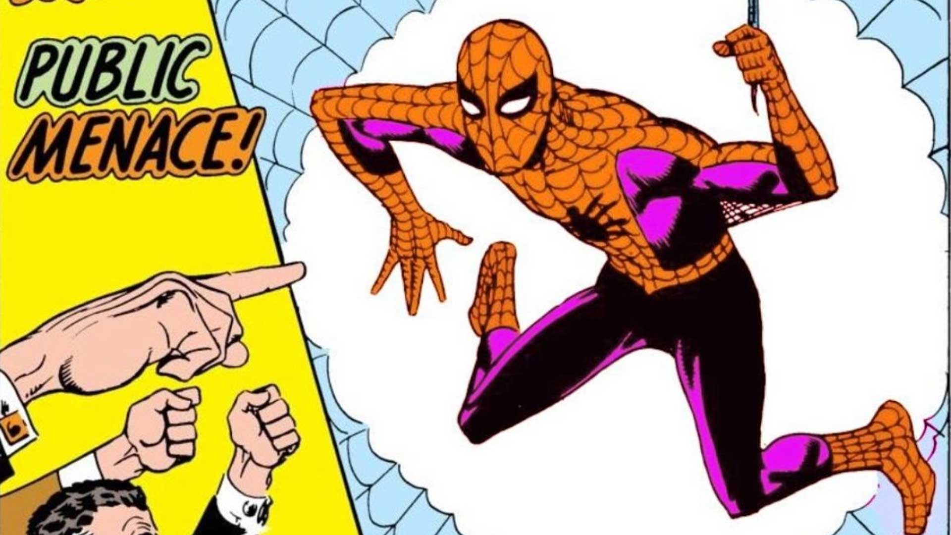 Steve Ditko Designed Spider-Man to be Orange and Purple