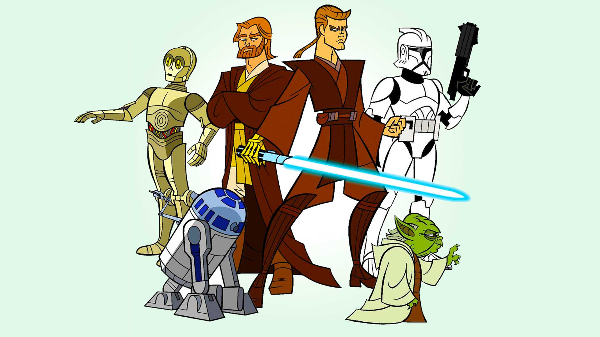 Star Wars The Clone Wars Cartoon Network 2D