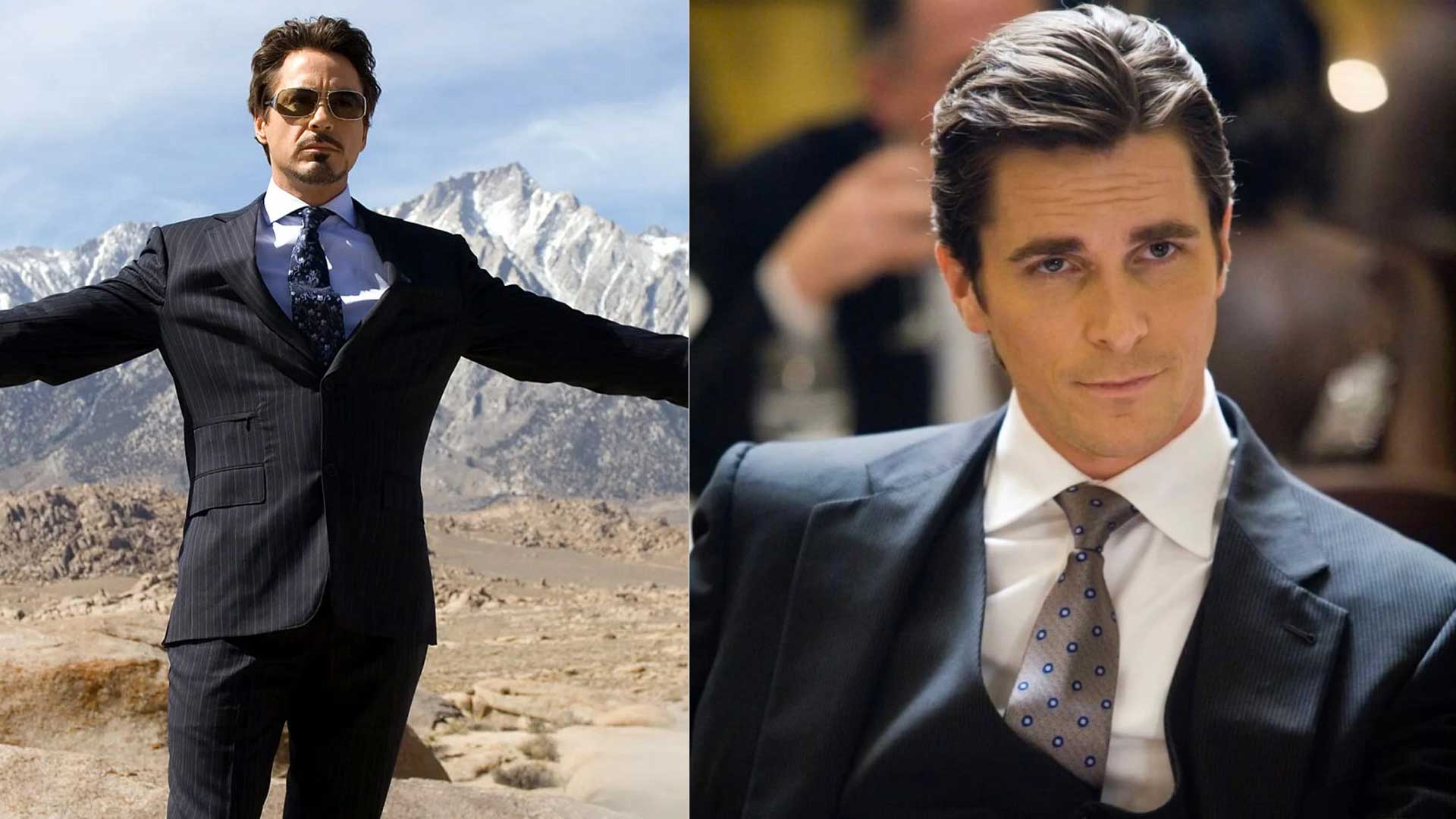 tony stark bruce wayne