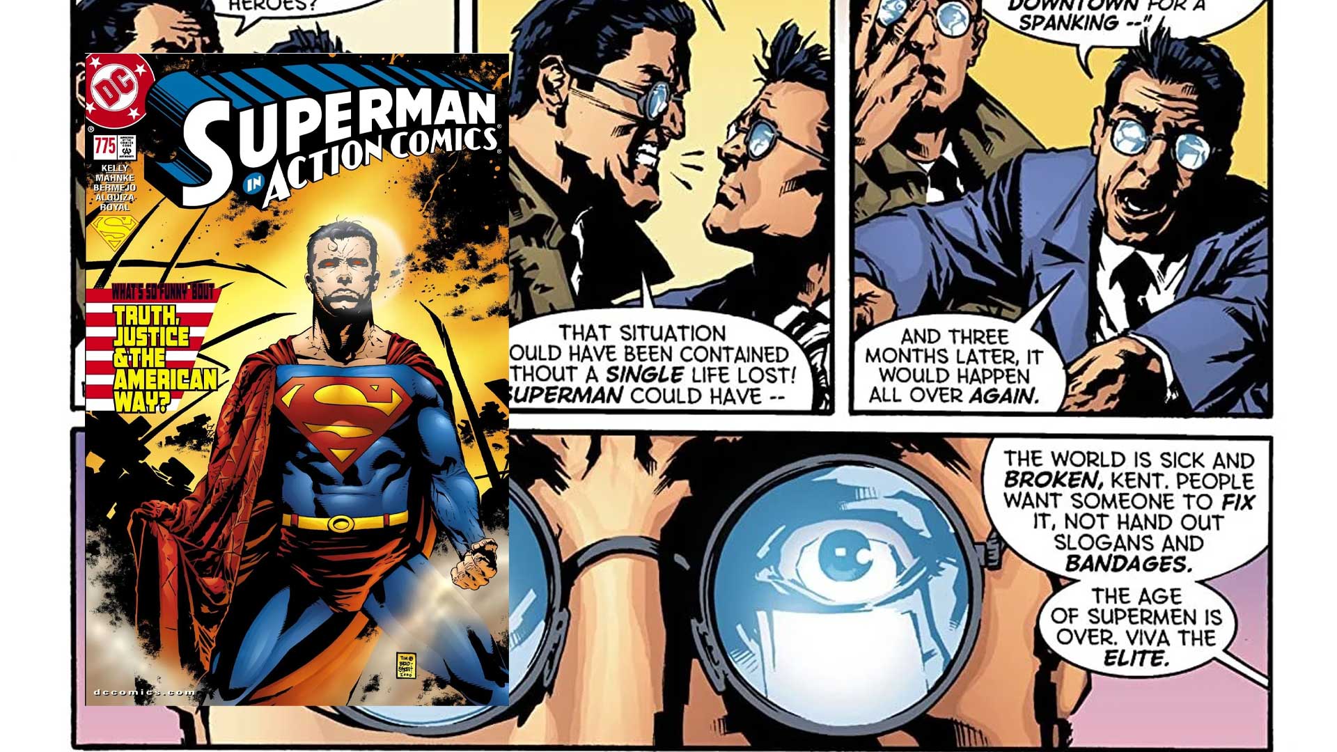 What’s So Funny About Truth, Justice and the America Way