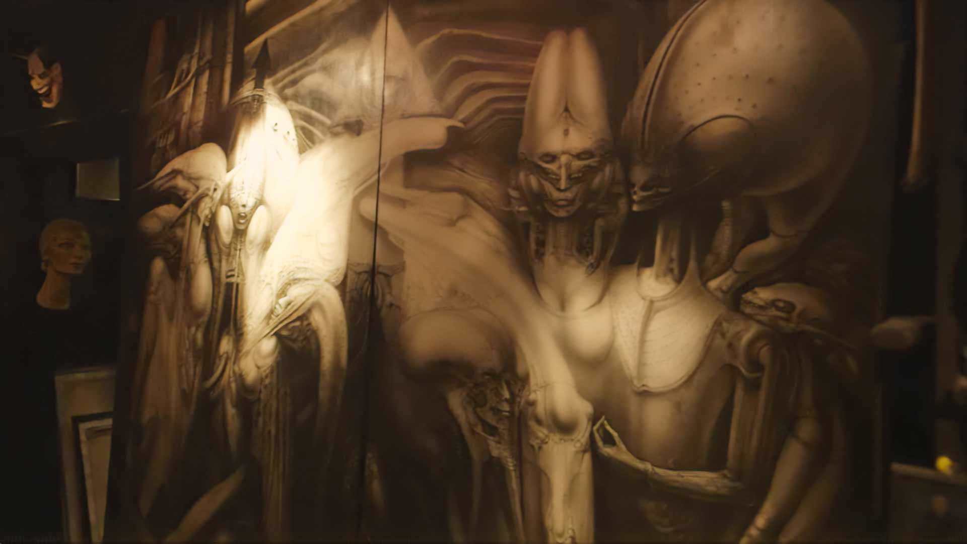 H. R. Giger's Art Explores The Theme of Psycho-Sexual Biomechanics