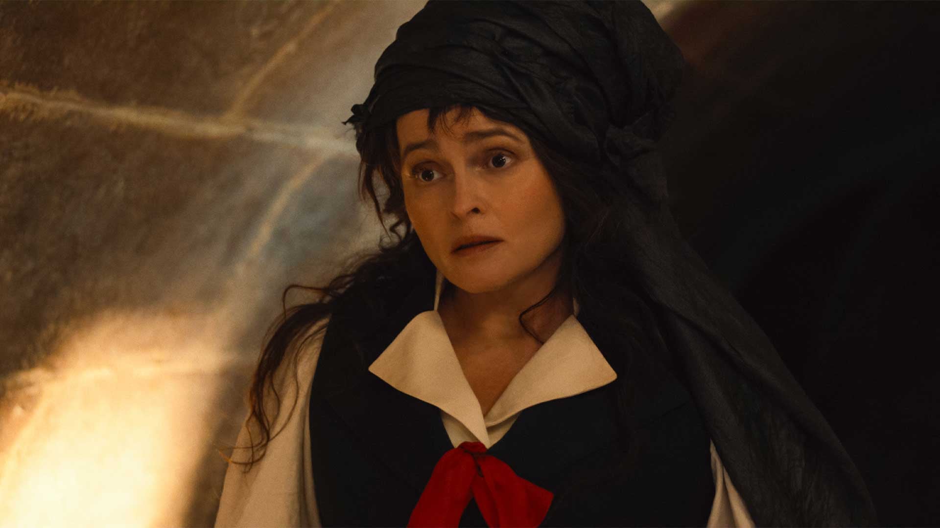 Helena Bonham Carter as Eudoria Holmes in Enola Holmes 3