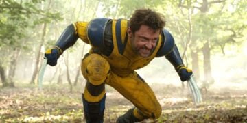 Hugh Jackman Deadpool and Wolverine yellow suit MCU Marvel