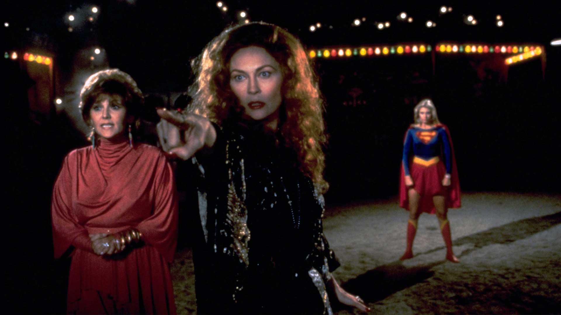 Brenda Vaccaro Bianca Faye Dunaway Selena Helen Slater Linda Lee Supergirl