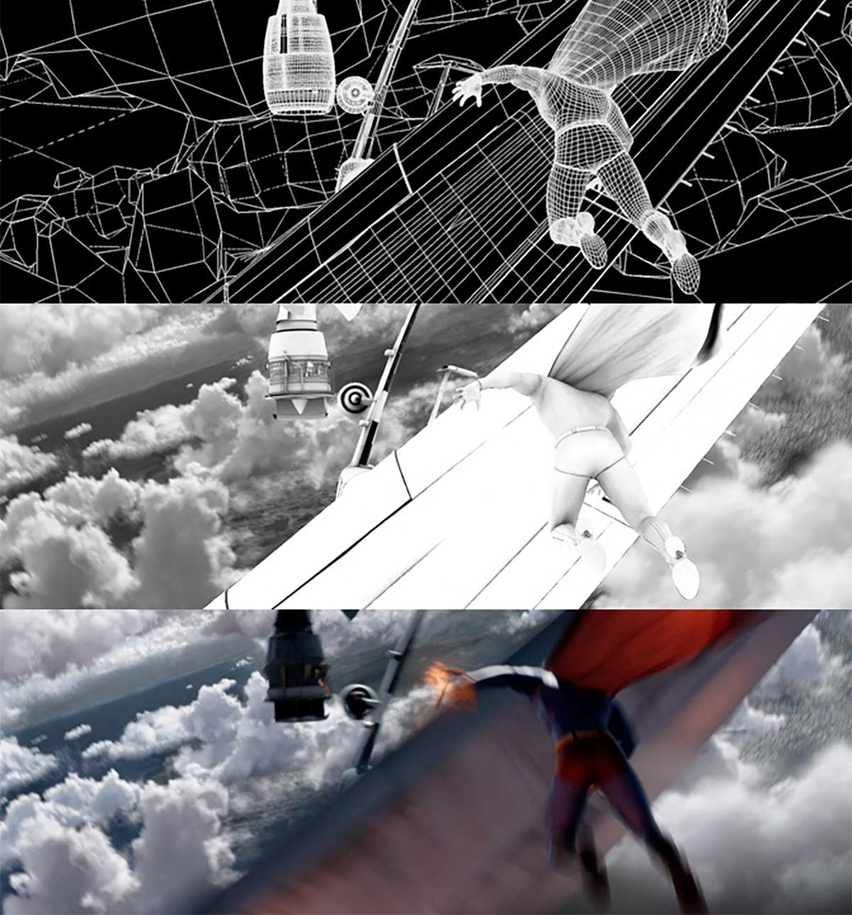 Superman Returns Plane VFX