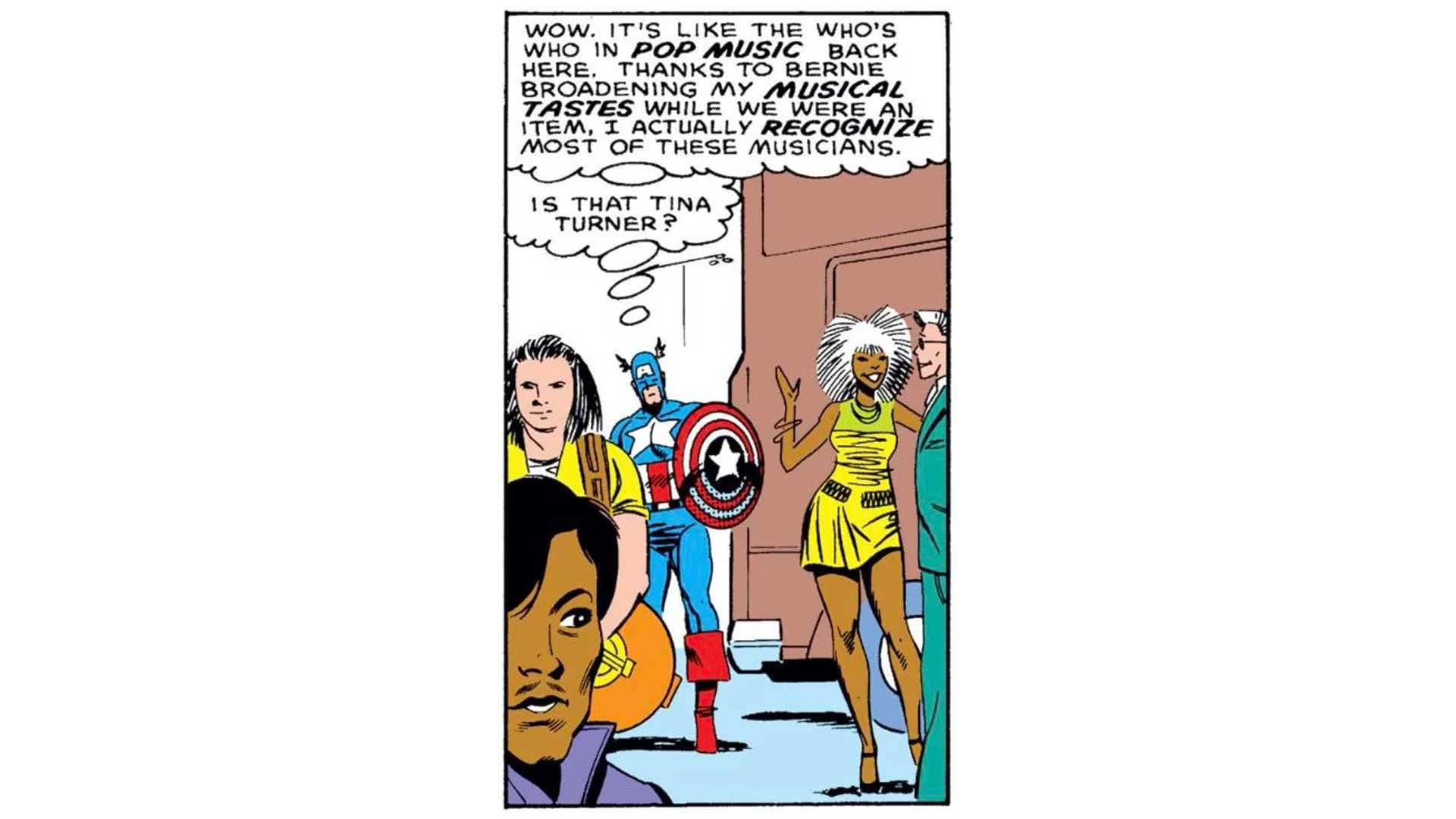 Prince cameo Captain America #327