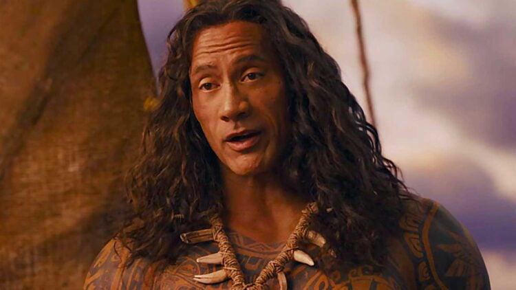 dwayne johnson moana