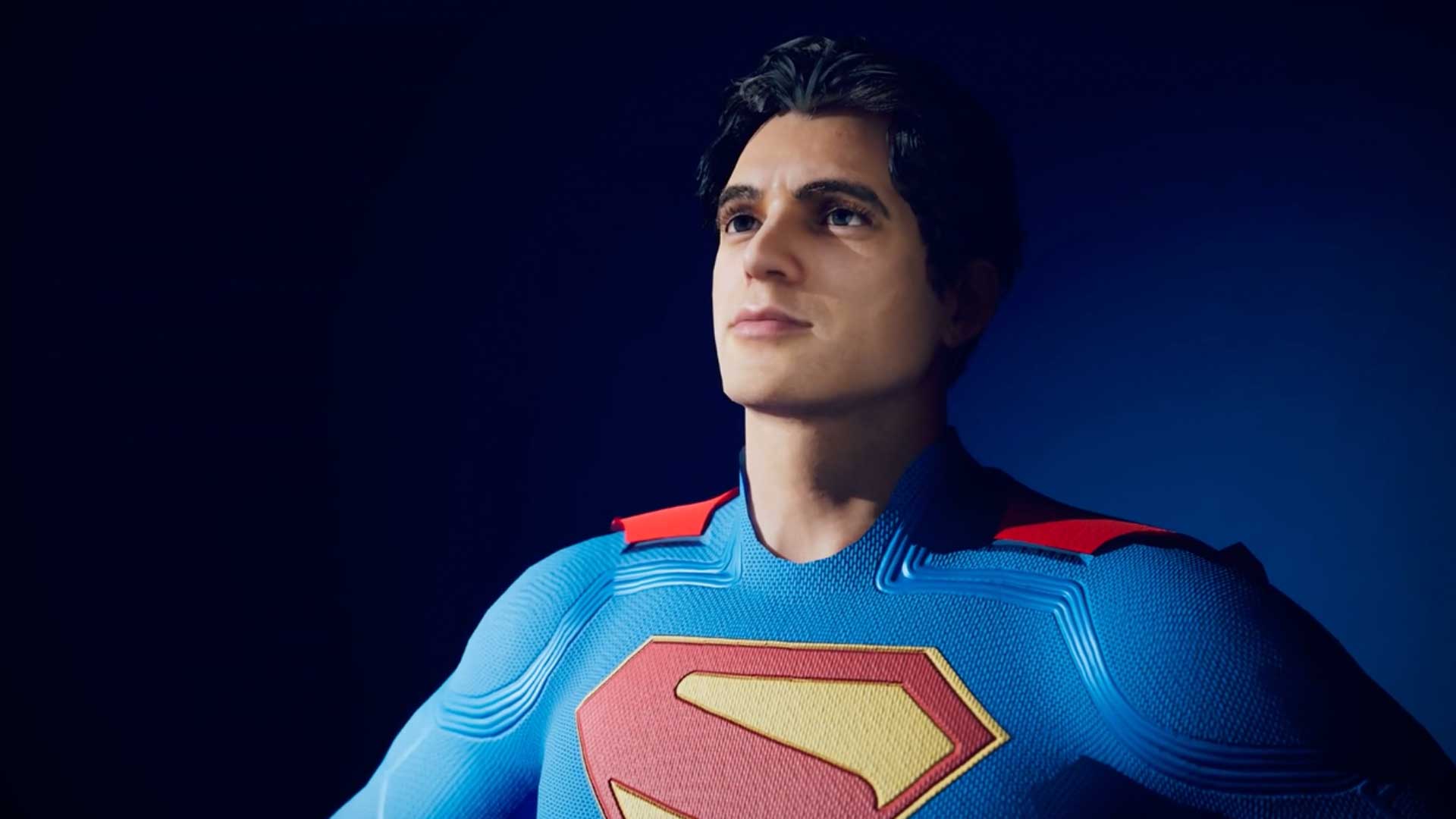 Allintoart David Corenswet Superman Game Render