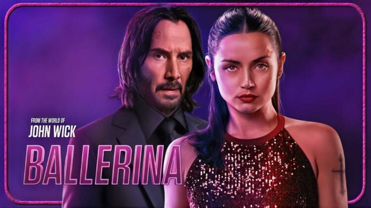 Ballerina movie john wick Ana de Armas keanu reeves