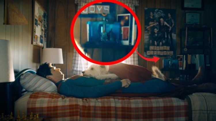 Bong in Clark Kent Room James Gunn Superman