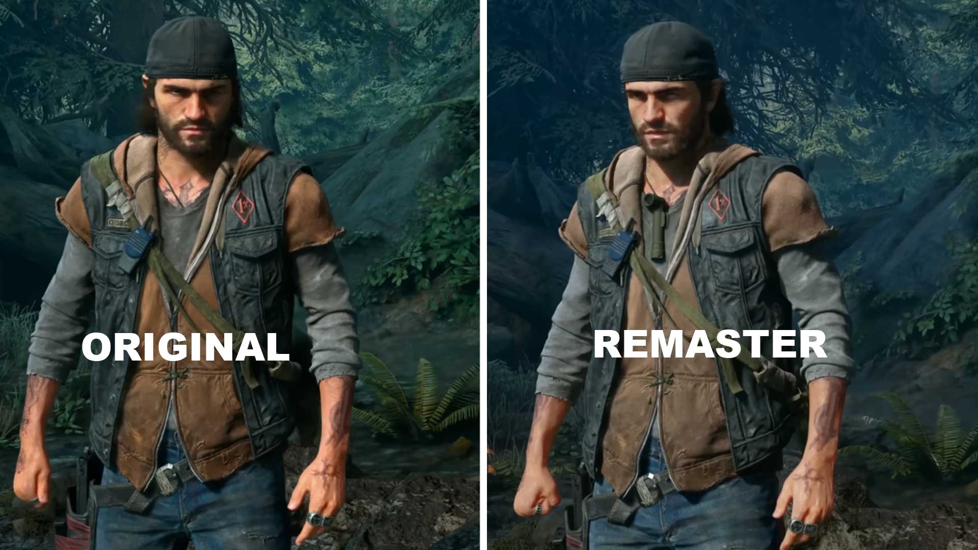 Days Gone Remaster vs original