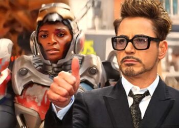 Iron Man Robert Downey Jr Dominique Thorne Ironheart