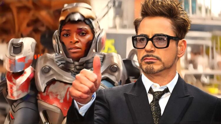 Iron Man Robert Downey Jr Dominique Thorne Ironheart