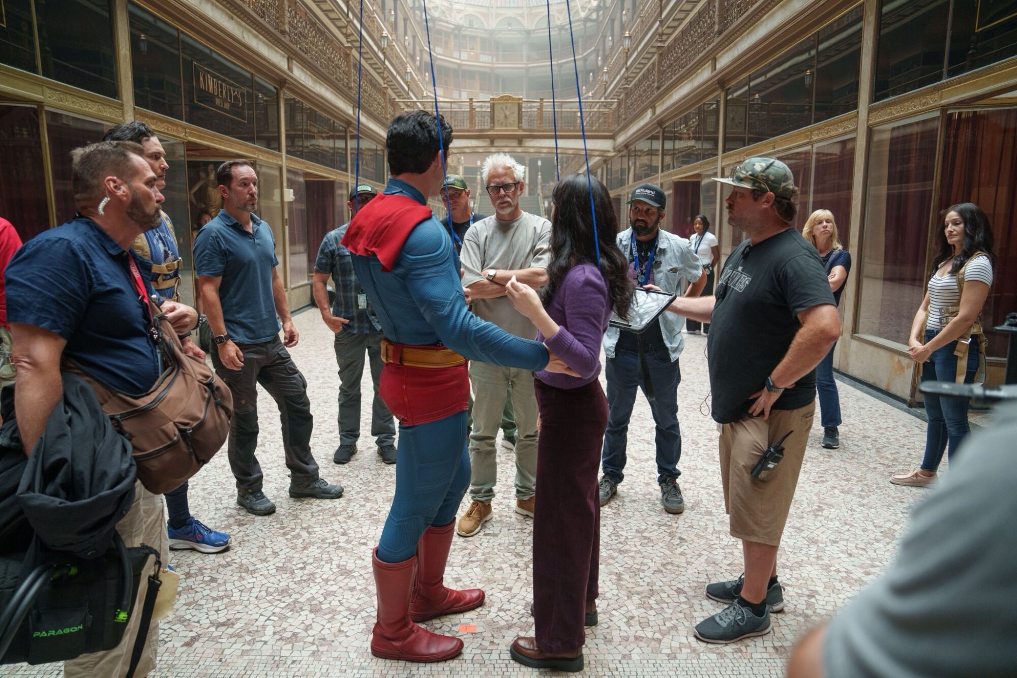 James Gunn Directing Superman 2025 David Corenswet