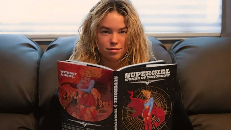 Milly Alcock Supergirl Superman trailer