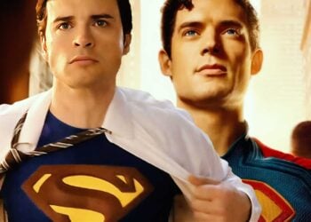 David Corenswet Superman Tom Welling Smallville Clark Kent