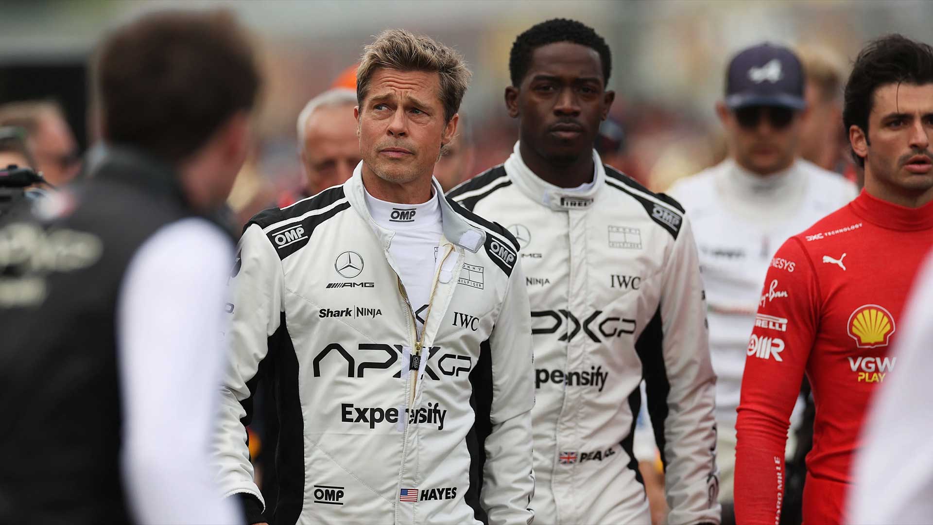 F1 Movie Brad Pitt Damson Idris