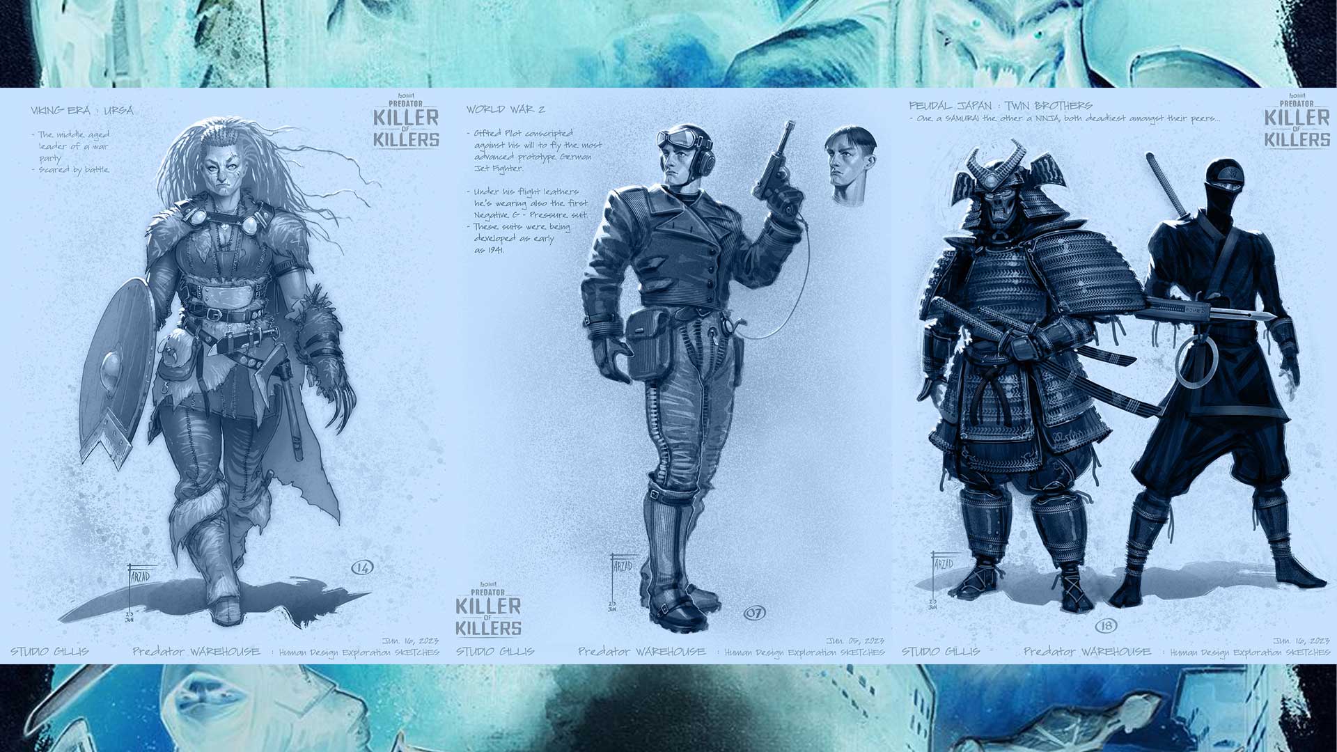 Farzad Art Predator Killer of Killers Concept Art
