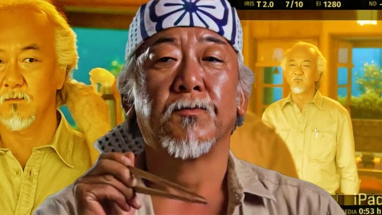 mr miyagi karate kid legends deleted scene Shiro Nobunaga