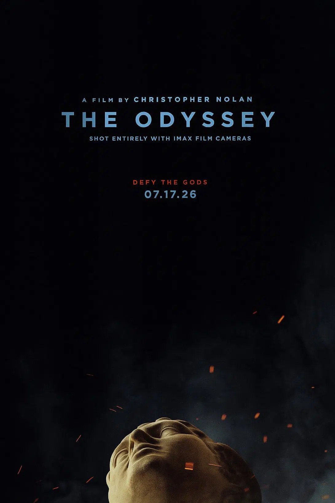 Christopher Nolan Odyssey poster
