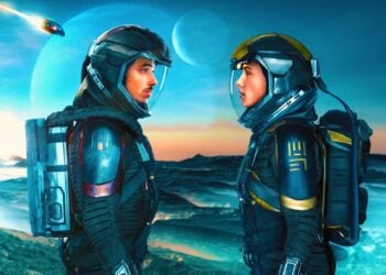 Hulu Disney+ 2025 sci-fi movie distant Naomi Scott Anthony Ramos