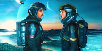 Hulu Disney+ 2025 sci-fi movie distant Naomi Scott Anthony Ramos