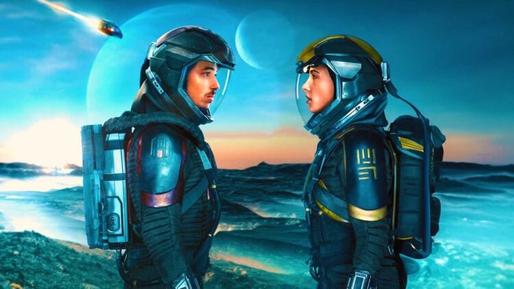 Hulu Disney+ 2025 sci-fi movie distant Naomi Scott Anthony Ramos