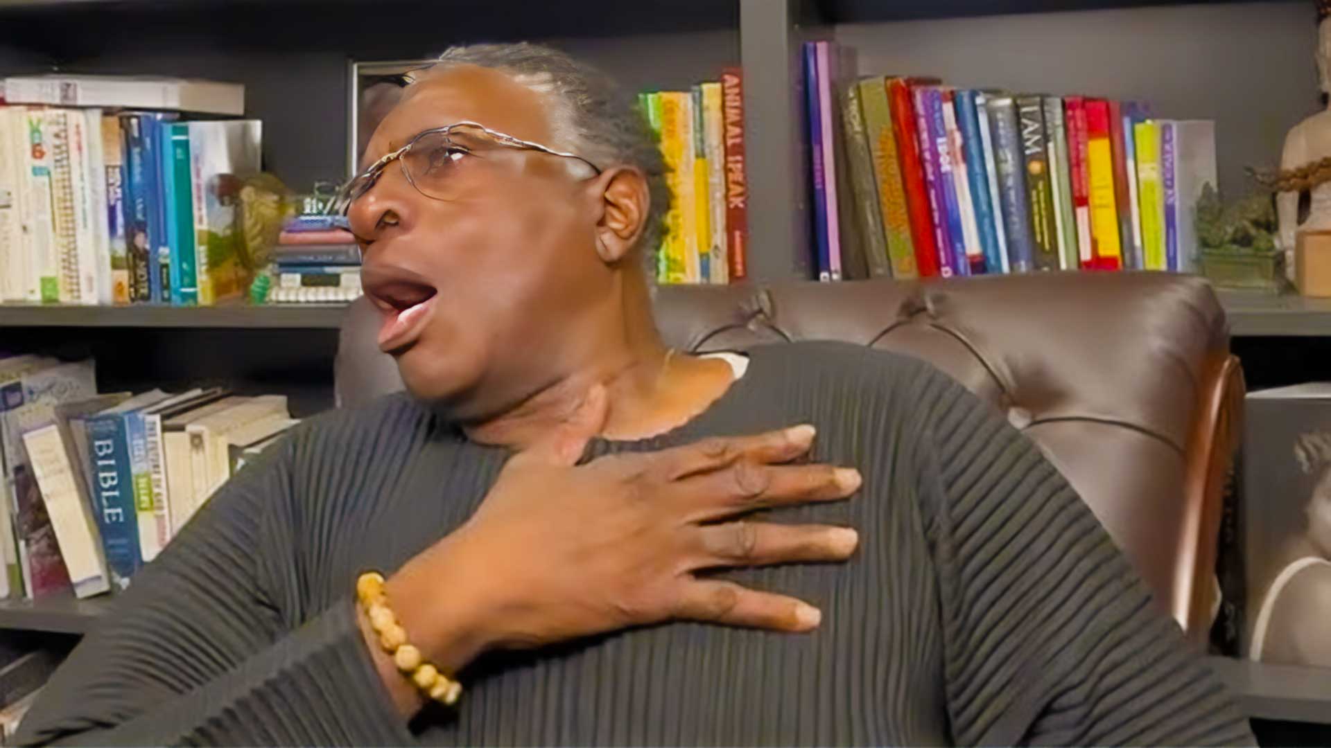Keith David emotional reaction video Hollywood Walk of Fame star
