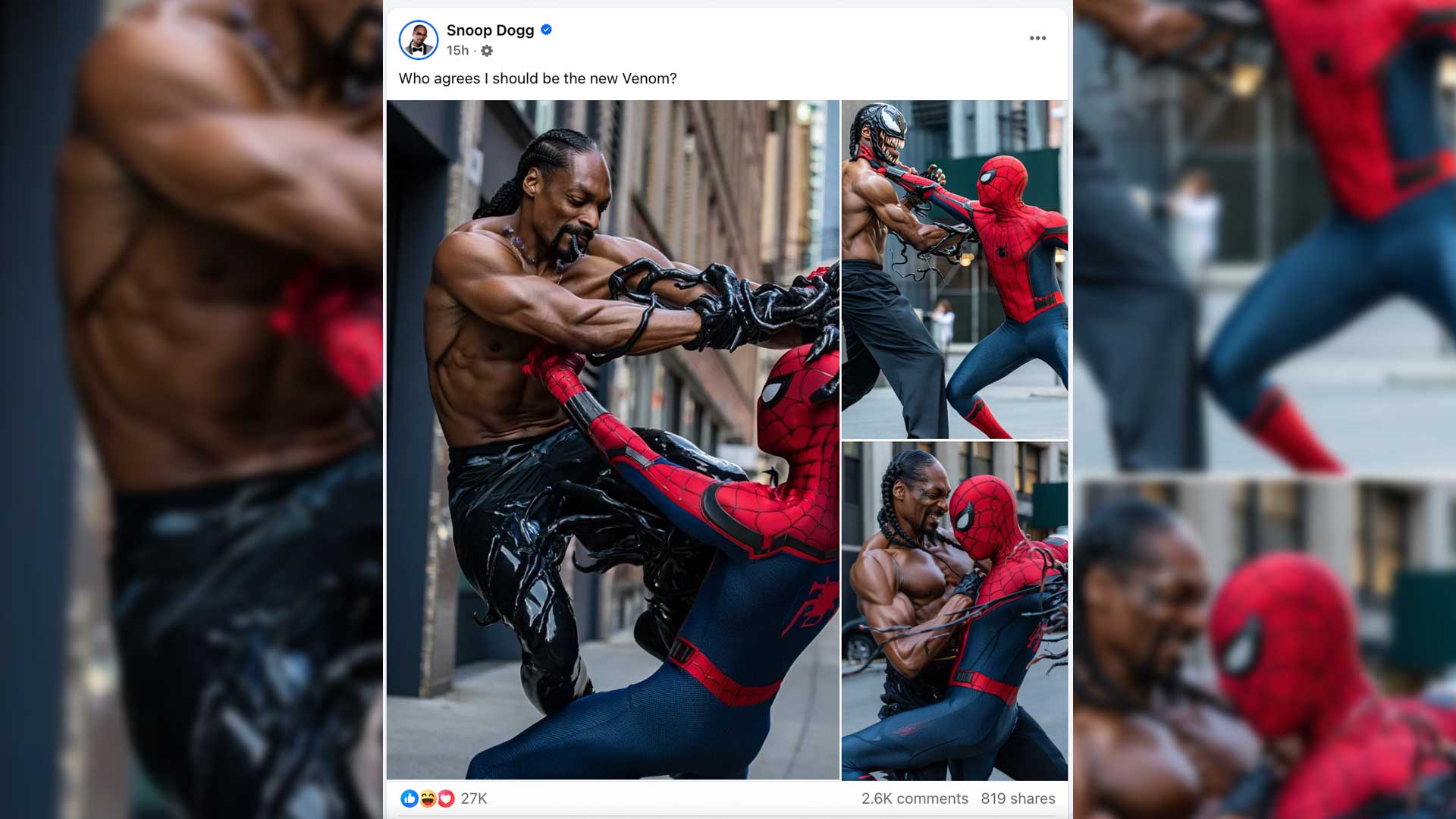 Snoop Dogg Venom MCU Spider-Man