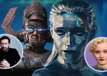 The Fantastic Four First Steps Julia Garner Silver Surfer Ralph Ineson Galactus