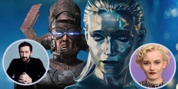 The Fantastic Four First Steps Julia Garner Silver Surfer Ralph Ineson Galactus