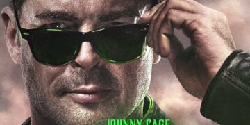 mortal kombat 2 poster johnny cage