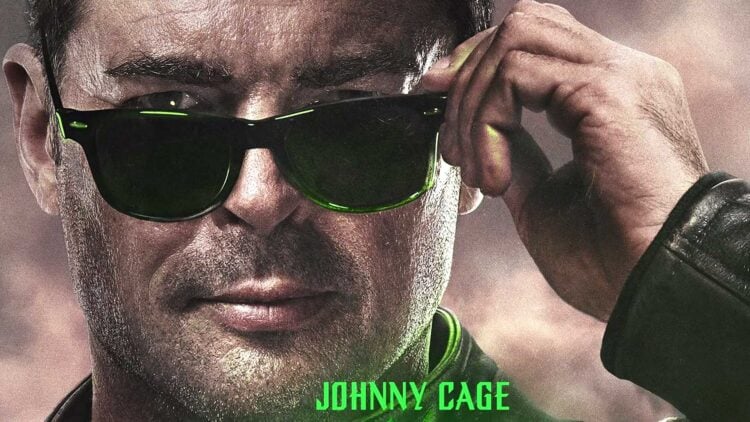 mortal kombat 2 poster johnny cage