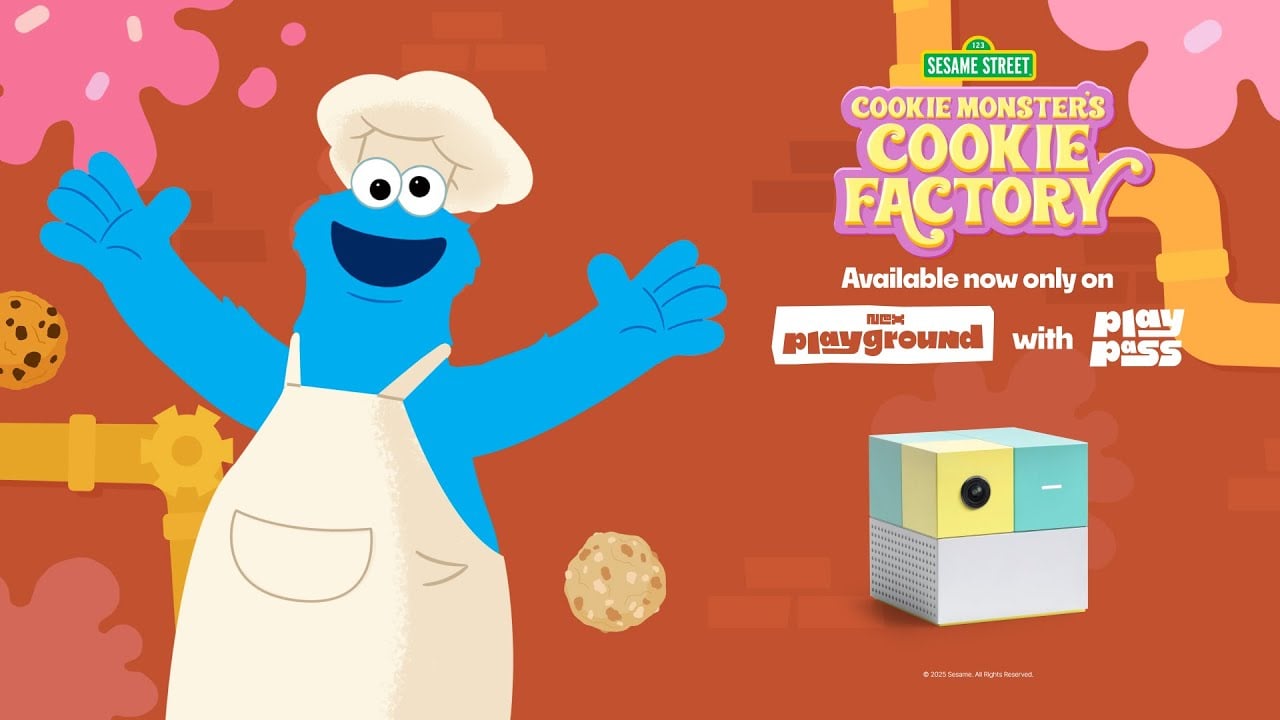nex playground Cookie Monster’s Cookie Factory
