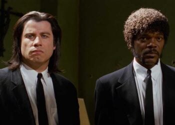 pulp fiction jules (samuel l jackson) and vincent (john travolta)
