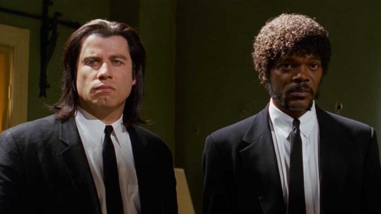 pulp fiction jules (samuel l jackson) and vincent (john travolta)