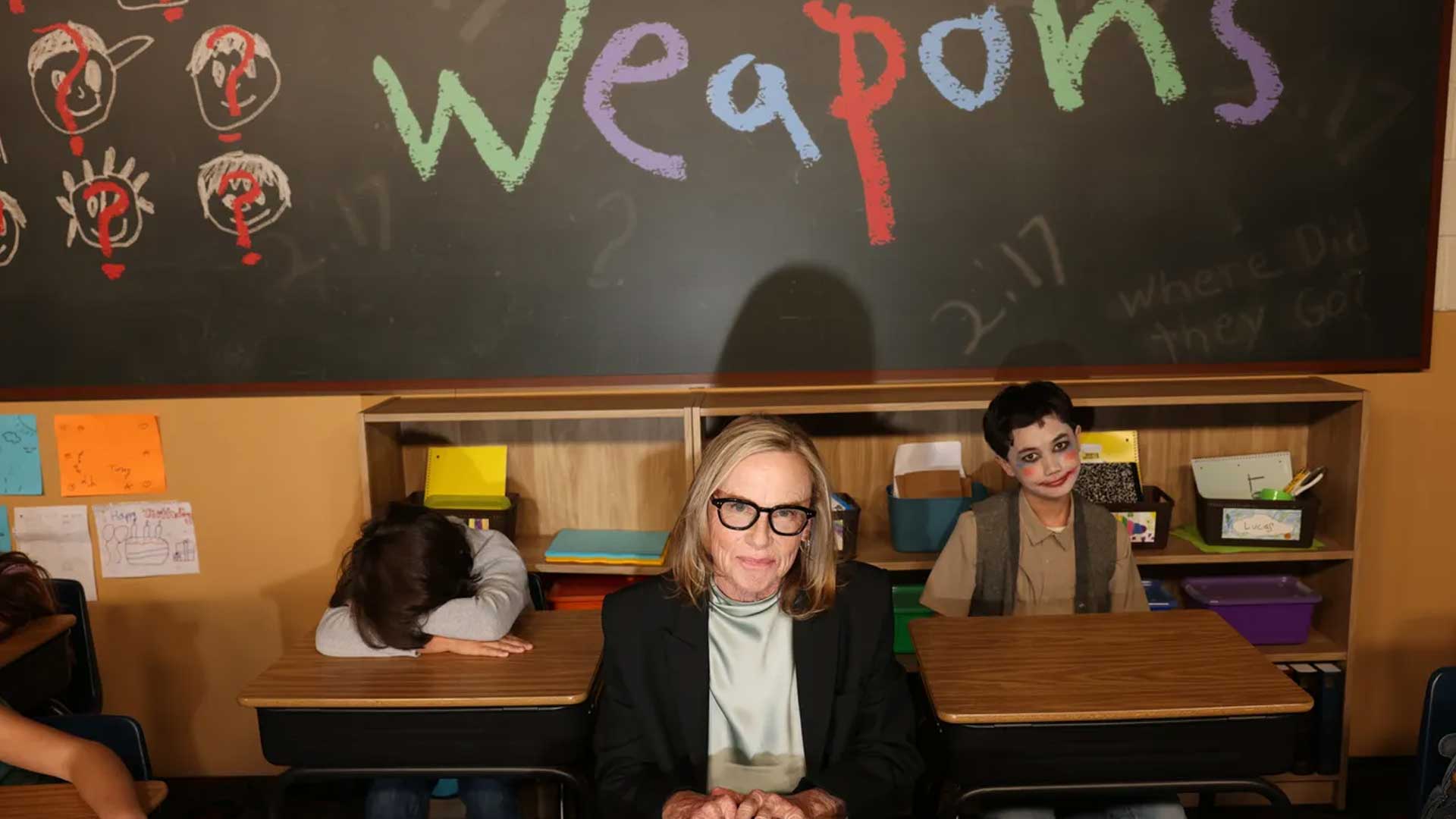 Amy Madigan Aunt Gladys Weapons Movie