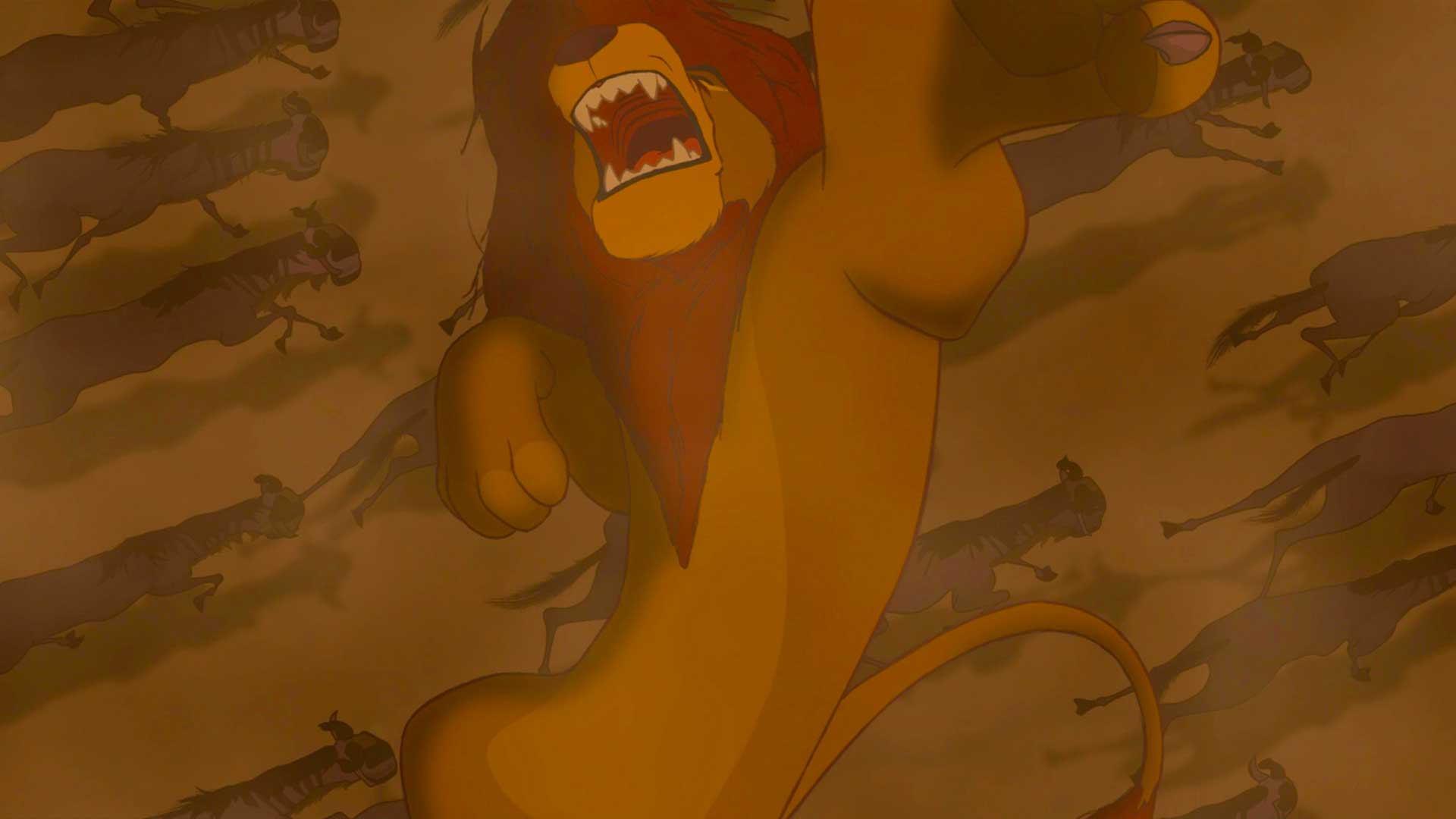 Mufasa The Lion King fall death