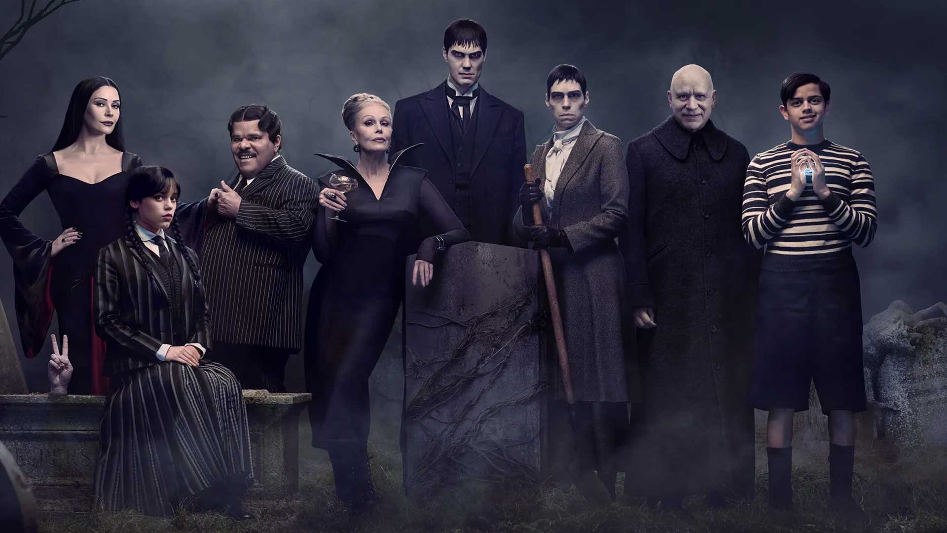 Wednesday Season 2 New Family Portrait