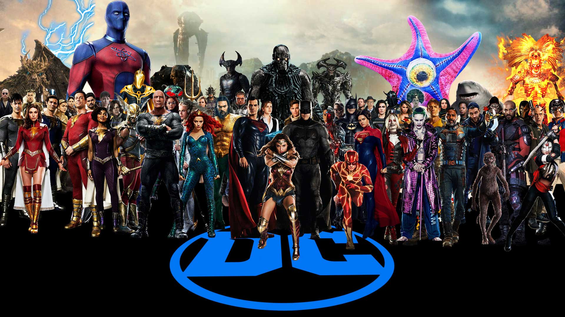 DCEU characters superheroes
