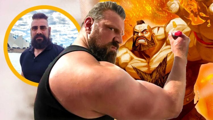 Olivier Richters zangief street fighter movie reboot