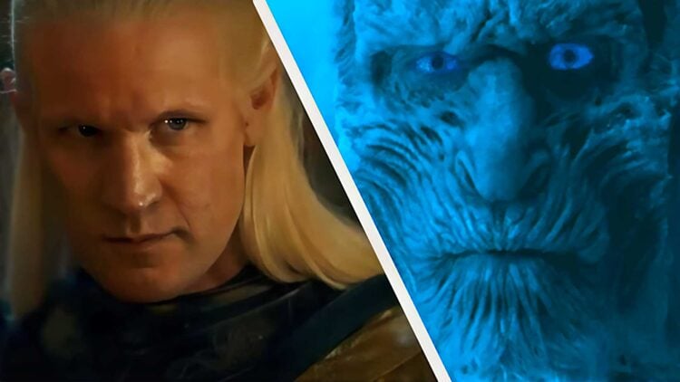 Daemon Targaryen and the Night King side by side — House of the Dragon Season 3 theory