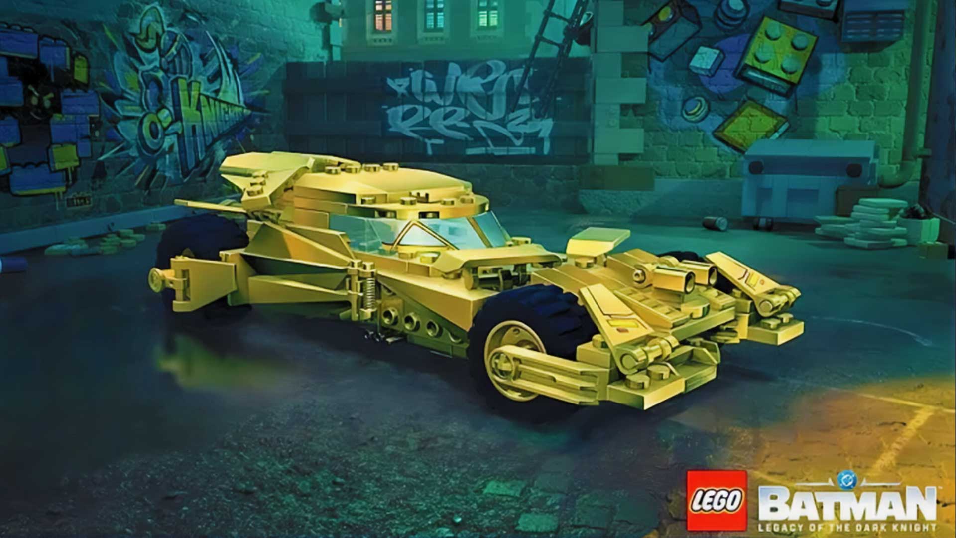 LEGO Batman BvS Batmobile Legacy of the Dark Knight Gold Variant