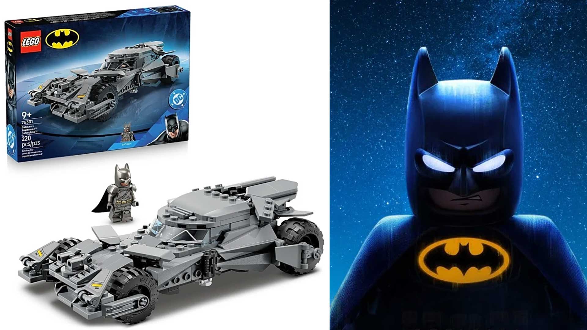 LEGO Batman Legacy of the Dark Knight Snyderverse Batman v Superman Batmobile